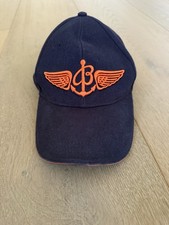 Raro cappello Breitling Sample Cap nero e arancione taglia unica