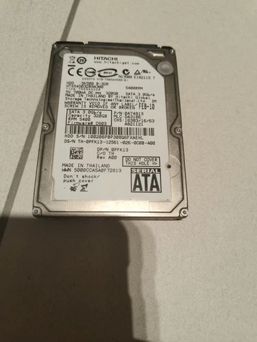 hitachi 320GB harddrive