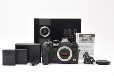 [EX+5]Olympus OM-D E-M1 Mark III Camera - Black w/BOX