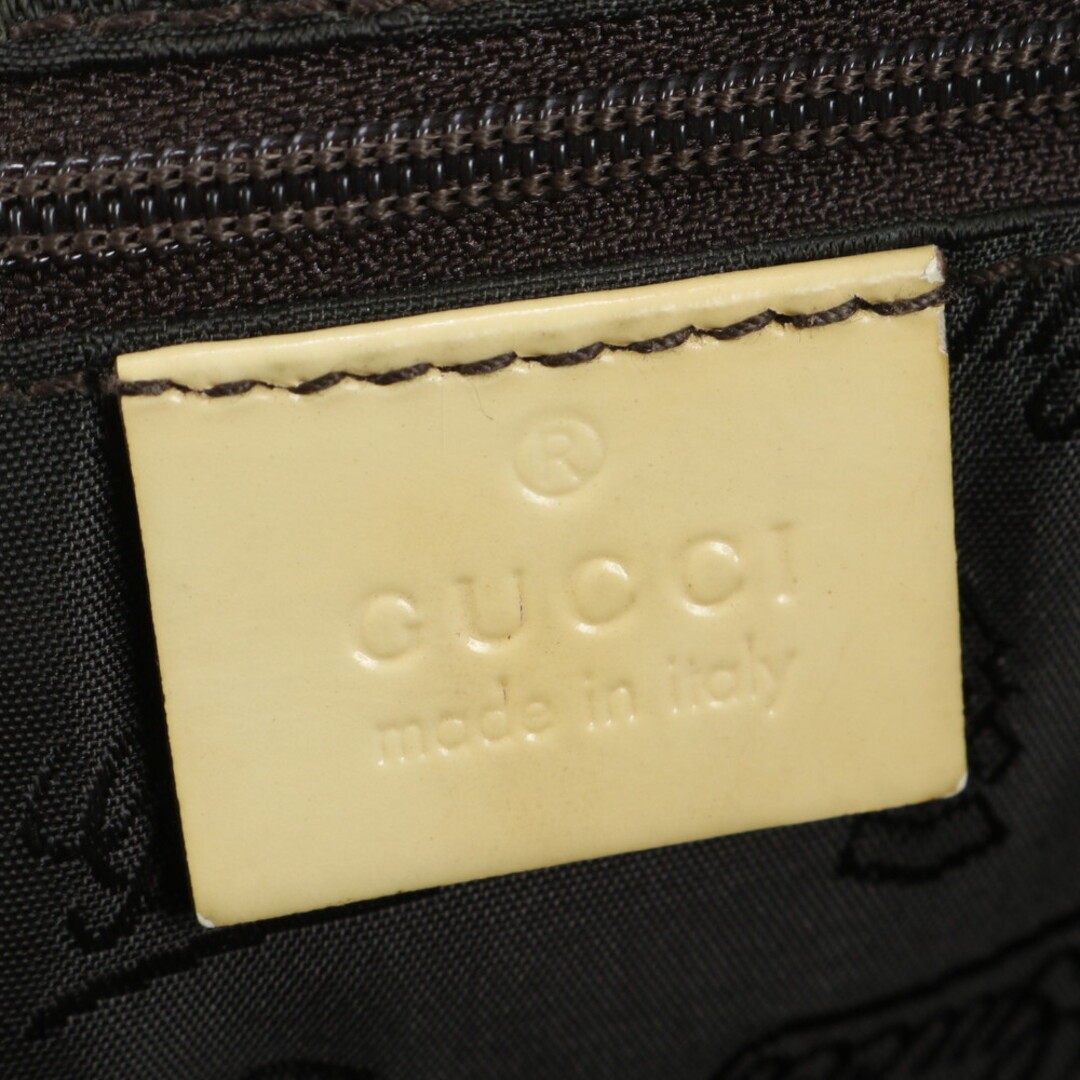 Gucci GG Canvas Sherry Line Leather Tote Bag Used, 32x25cm, 48cm Strap thumbnail 8