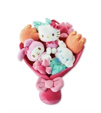 Hello Kitty and Friends - 12-inch Plush Valentine  s Bouquet - 9 Plush Included