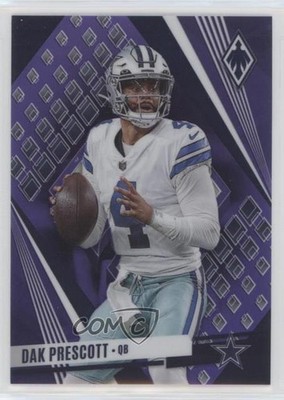 2023 Panini Phoenix Purple SP Variation 38/99 Dak Prescott #22 0ud4