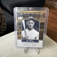 2008 Upper Deck Yankee Stadium Legacy #178 Lou Gehrig