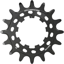 Wheels Mfg SOLO-HG 16T Singlespeed Cog for HG Hubs, Black, Narrow-Wide Design