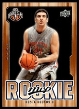 2008-09 Upper Deck MVP Kosta Koufos Rookie Utah Jazz #221