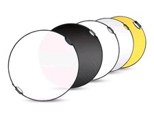 Photography Reflector 43 Inch 5 in 1 Collapsible Light Diffuser Disc Studio BB 