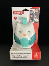Skidaddle Portable Adorable Owl Baby Soother Plays 4 Melodies  Nature Sound New