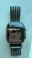Apple Watch Ultra 2 schwarz, Textilband , 100% Batterie, hervorragender Zustand