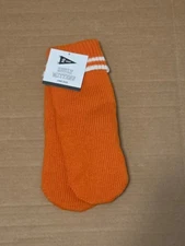Adult Mittens Orange  White Stripe Gertex