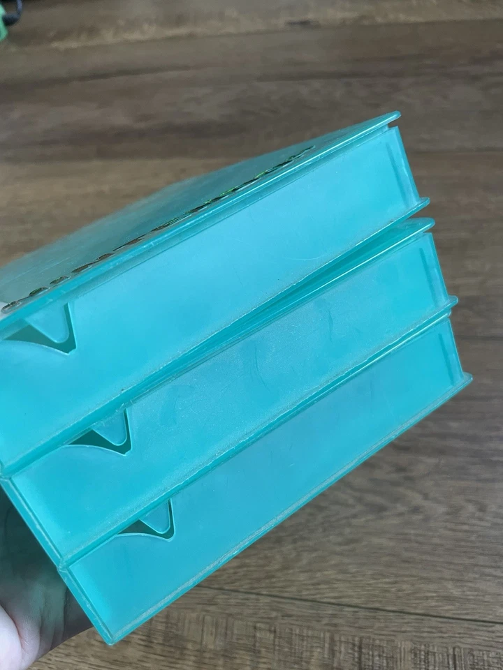 Nintendo 64 N64 Caja de Almacenamiento Cubierta de Plástico Verde Juego Estuche Rígido OEM Lote de 3 Foto 4 de 4