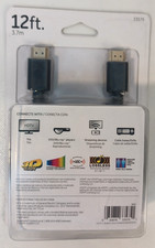 33575 JASCO GE 12-ft HDMI Cable HIGH SPEED CABLE WITH ETHERNET HIGH DEFINITION