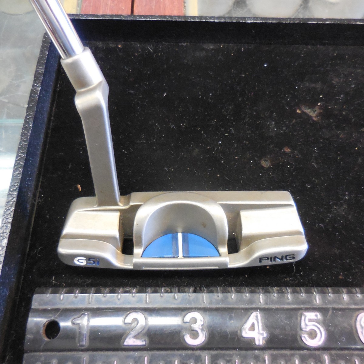 PING G5i Anser Putter – Blade Style – RH – Blue Insert - needs new