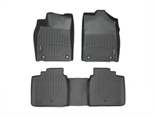 WeatherTech FloorLiner for 2013-2015 Lexus ES - 1st & 2nd Row, Black