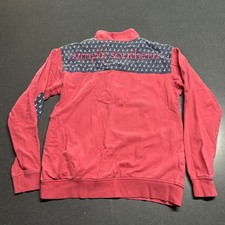 Simply Southern 1/4 Zip Pullover Sweatshirt Pink Nautical Size XS 100 Cotton