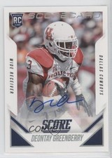 2015 Score Rookie Scorecard Signatures Deontay Greenberry #426 Auto 1y0