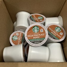 24 Loose Starbucks Pike Place Decaf Roast K Cups 24 Med Roast Coffee Pods