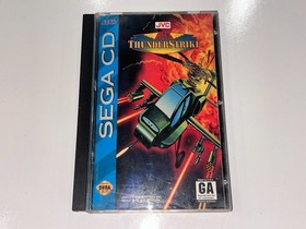 4 Sega CD Games (Double Switch, NFL Football, Stellar-Fire, ThunderStrike) Lot 5