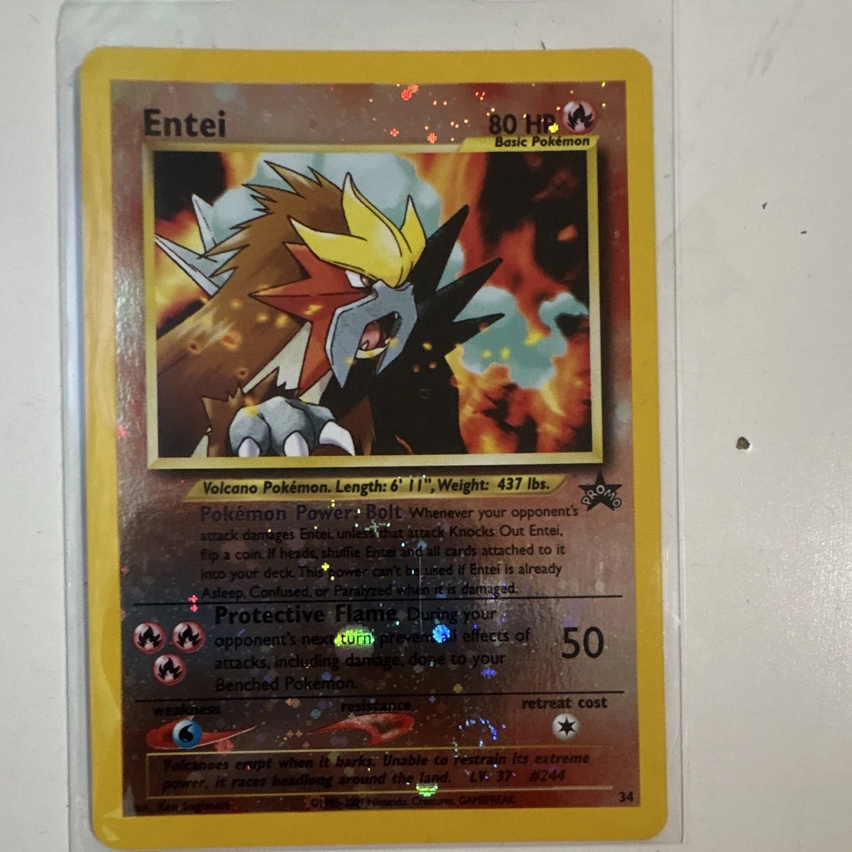 entei basic pokemon card value Entei Pokemon Card for sale