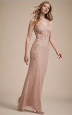 New BHLDN Kincaid Maxi Dress Gown Embellished  sz US 12