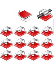 Cable Clips Self Adhesive Wire Holder Organizer For Wall Christmas String Lights