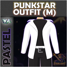 Roblox World Zero WZ - PUNKSTAR OUTFIT (M) - PASTEL HEX ITEMS