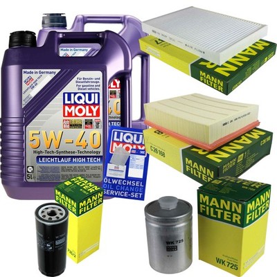INSPEKTIONSKIT FILTER LIQUI MOLY ÖL 10L 5W-40 für Audi A6 Avant 4B C5 S6