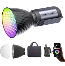 Q40C 45W RGB LED Video Light, Portable, Built-in Battery,  2700K~6500K 21 Scenes
