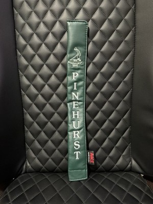 Pinehurst Golf Alignment Stick Cover AM&E Forest Green Leather RARE NEW