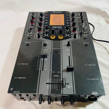 Pioneer DJM-909 DJ Mixer Vintage Powers On LCD Burn Mark Japan
