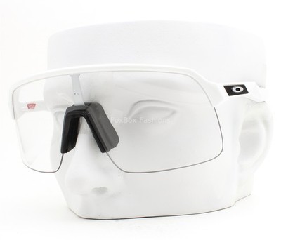 Oakley Sutro Lite Sunglasses OO9463-4639 White Photochromic Clear Black w/case