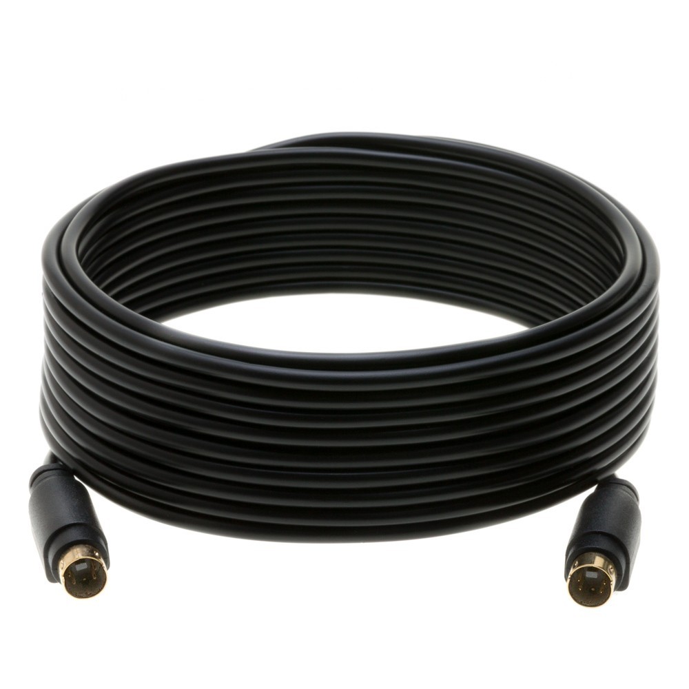 S-Video Cable Male To Male 4 Pin Gold Plated SVHS for TV DVD