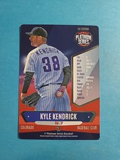 Kyle Kendrick 2015 Platinum Series Baseball 1st Edition Baseball Card I5084
