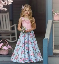 Dollcake Girls all in the bloom Floral frock Dress Sz 4