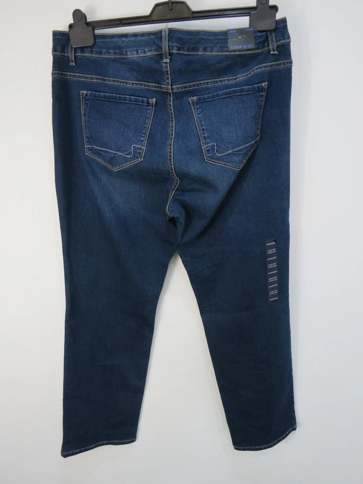 BNWT Code Bleu Gwen Classic rise Straight Women's Jeans Size 16w - Image 2 of 4