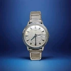 1976 Men's TIMEX MARLIN Day Date, Silver Tone, 35mm Watch