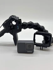 GoPro HERO7 Silver Action Camera w/ Handheld Mount and Memory Card - Used