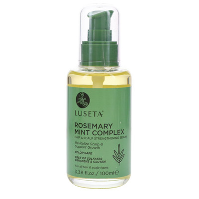 LUSETA ROSEMARY MINT COMPLEX HAIR & SCALP STRENGTHENING SERUM 3.38 OZ / 100 ML