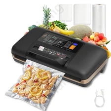 Commercial Vacuum Sealer Machine 85Kpa Double Pump Food Storage Liquid/Moist Dry