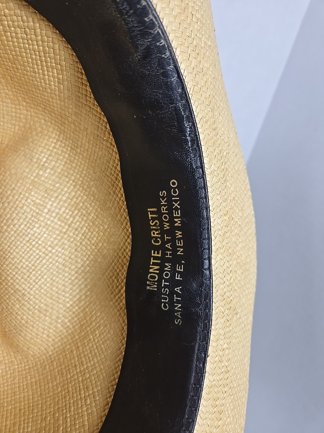 Monte Cristi - Custom Hat Works New Mexico - Panama Straw Hat