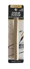 1~Loreal Lineur Intense Felt Tip Liquid Eye Liner 610 Black Mica Thin-Thick VHTF