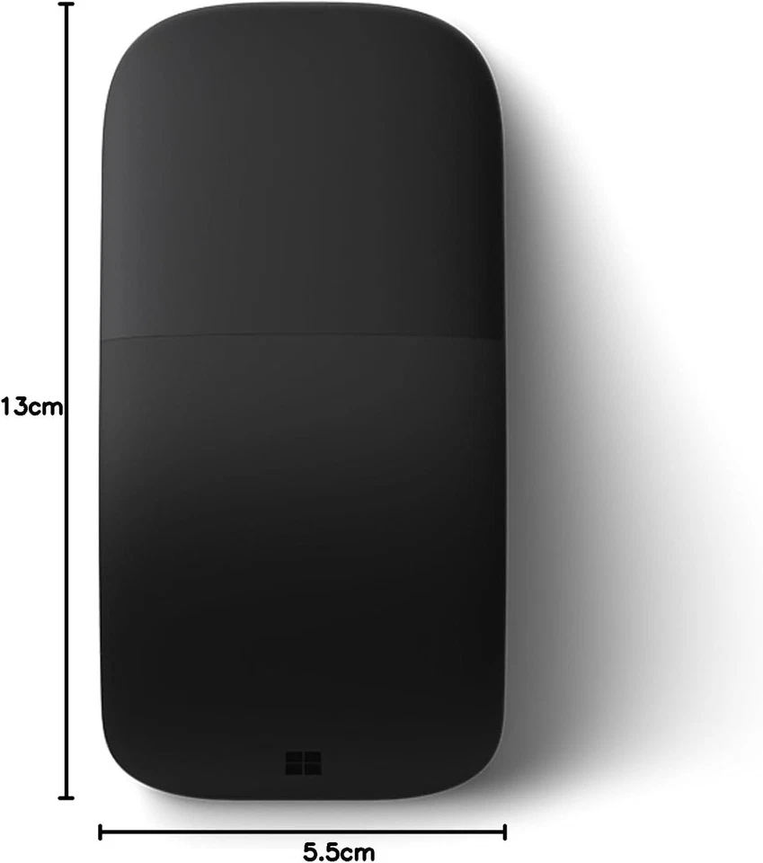 Microsoft Surface Arc Mouse Bluetooth Black - Image 4 of 4