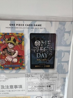 ONE PIECE DAY 2025 Loki Luffy Premium Card Collection Elbaf | eBay