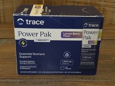 New & Sealed! Trace Power Pak + Immunity Lemo...