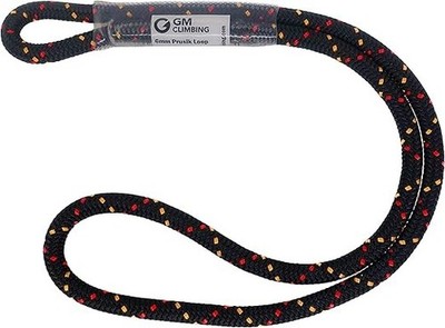 GM CLIMBING 6Mm Prusik Cord Pre-Sewn 12In Prusik Loop for Climbing Arborist Resc