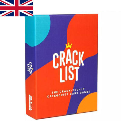 The Crack List Kartenspiel - Brandneu & Versiegelt
