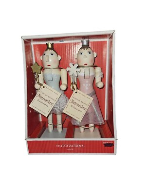 Limited Edition Target 2008 Ballerina FAIRIES Pink Blue Nutcrackers Rare New