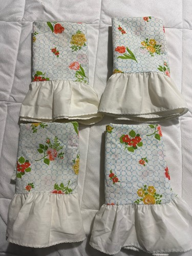 Fieldcrest Garden Party Floral Queen Comforter With 4 Standard Pillowcases - Picture 15 of 15