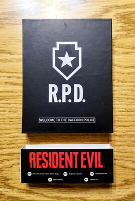 Resident Evil R.P.D. S.T.A.R.S Pin Badge Official Limited RPD