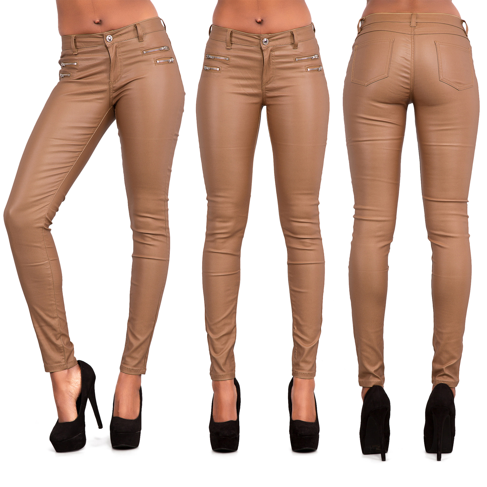232 SKINNY TROUSERS STRETCH SLIM CRYSTAL WHITE JEANS BELT ONLINE STORE INNMARK