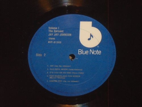 JJ Johnson Vol.1 Blue Note 81505 Charles Mingus Kenny Clarke NM shrink Liberty - Picture 2 of 4